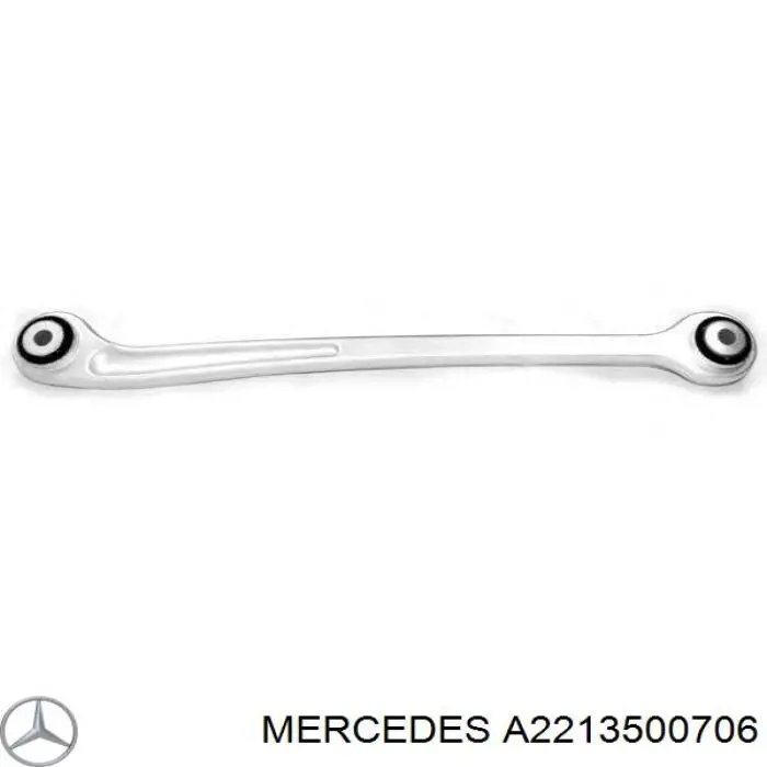 A2213500706 Mercedes Braço oscilante (tração) longitudinal inferior esquerdo de suspensão traseira