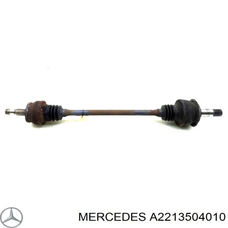 A2213504010 Mercedes Semieixo traseiro