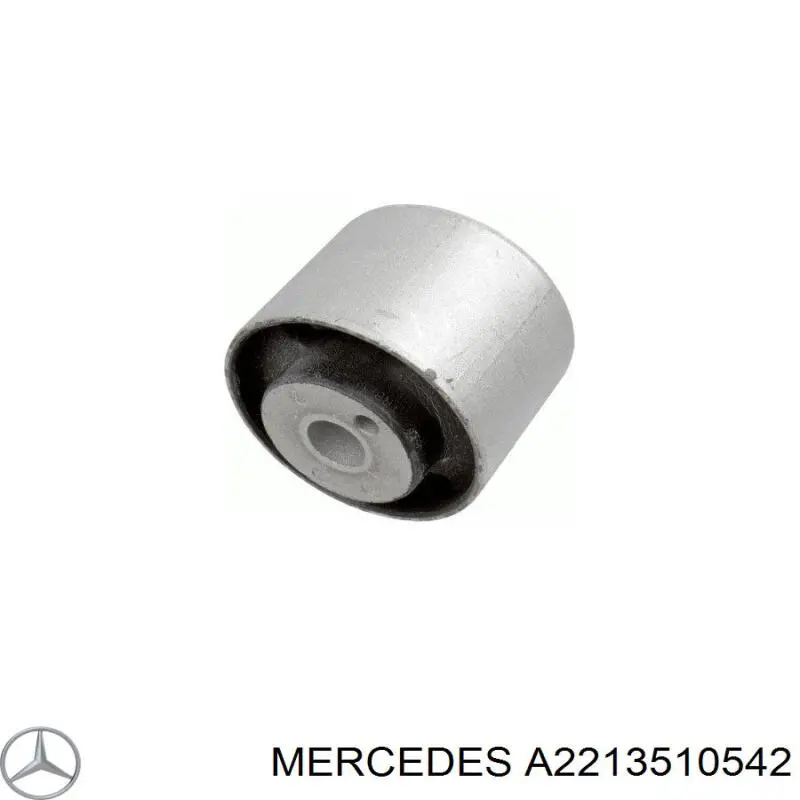 A2213510542 Mercedes Bloco silencioso traseiro de travessa de fixação de redutor traseiro
