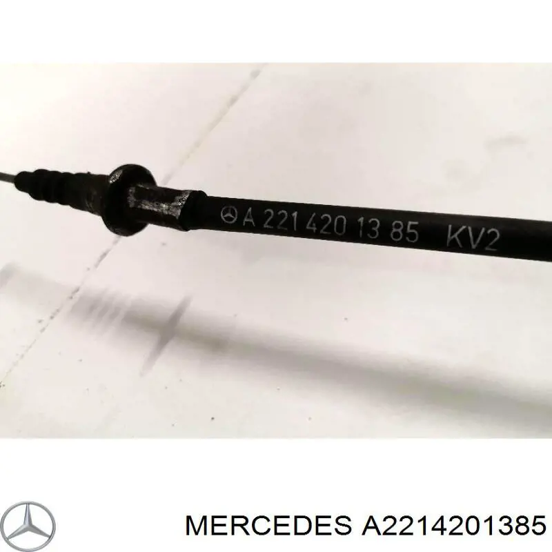 A2214201385 Mercedes Cabo do freio de estacionamento traseiro esquerdo