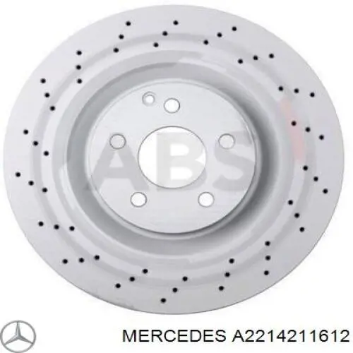 Disco do freio dianteiro Mercedes A2214211612 preço, a partir de 92,25 USD