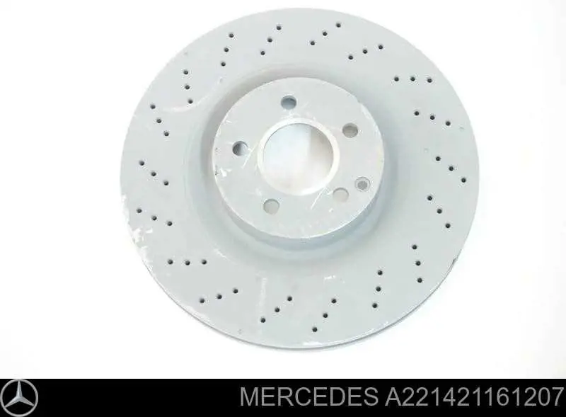 A221421161207 Mercedes Disco do freio dianteiro