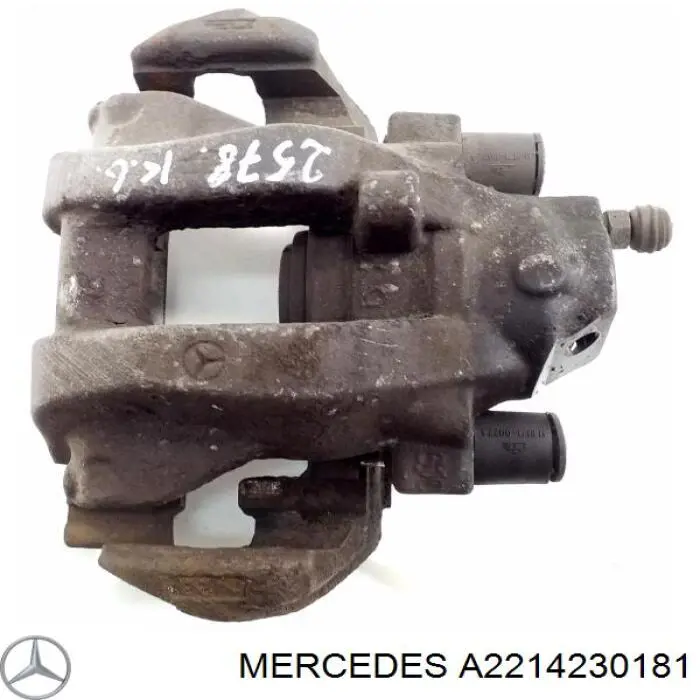 A2214230181 Mercedes Suporte do freio traseiro direito