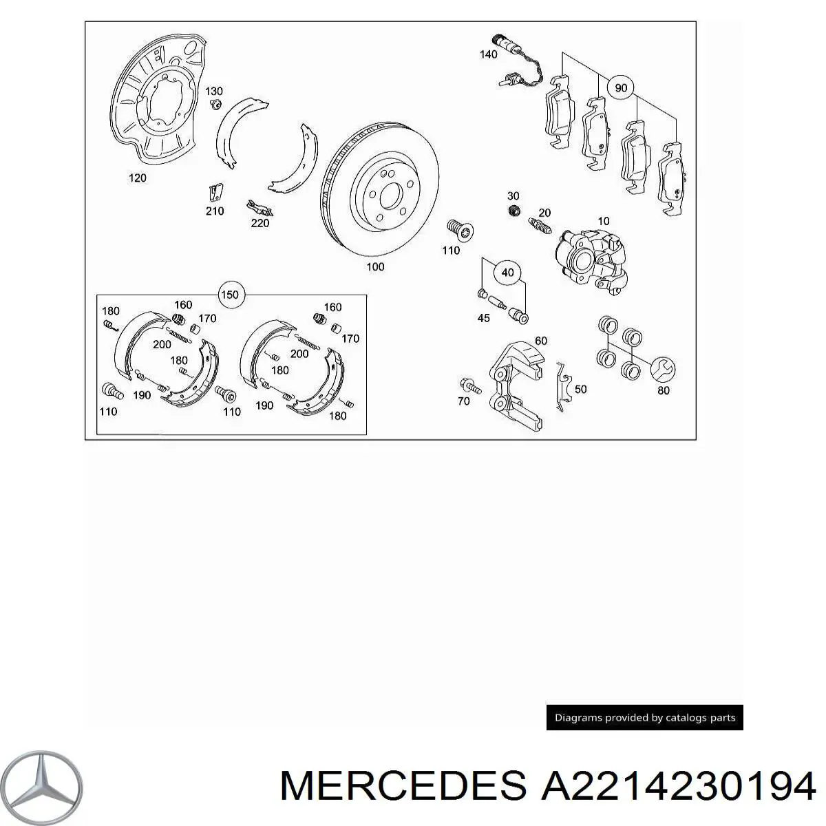 A2214230094 Mercedes 