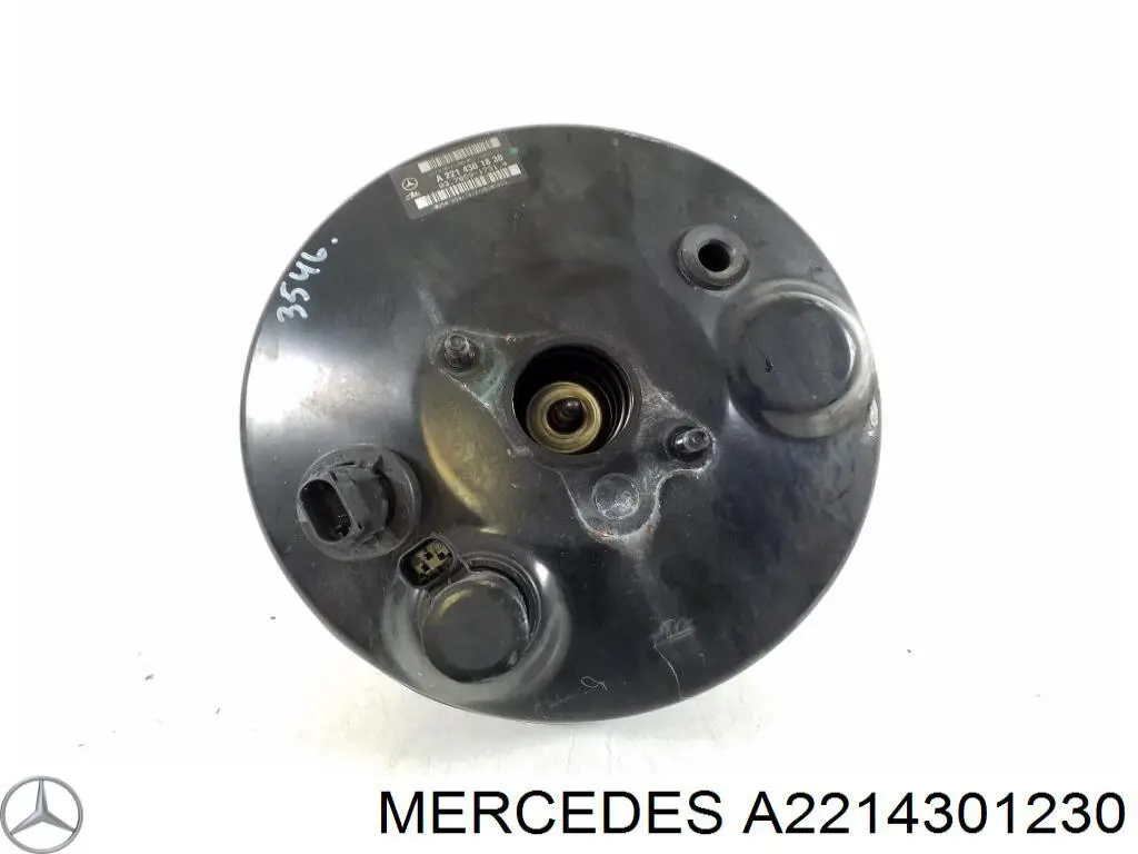 A2214301230 Mercedes Reforçador dos freios a vácuo