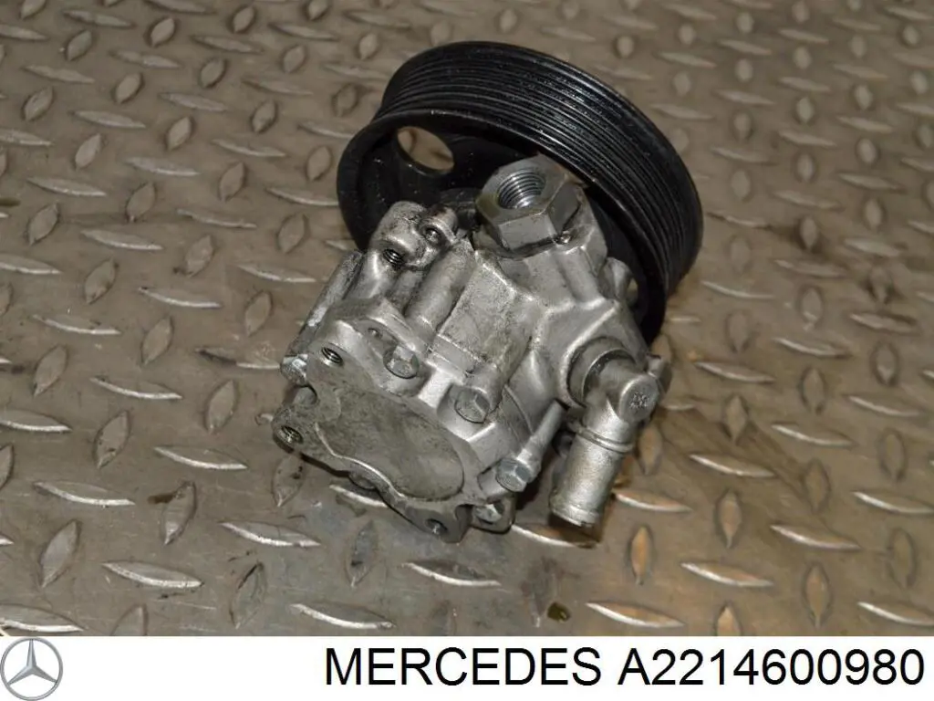 Bomba da Direção hidrâulica assistida A2214600980 Mercedes