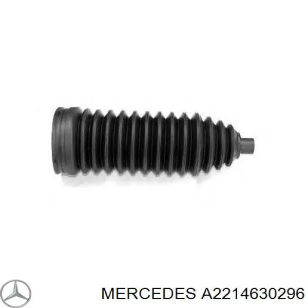A2214630296 Mercedes Bota de proteção do mecanismo de direção (de cremalheira)