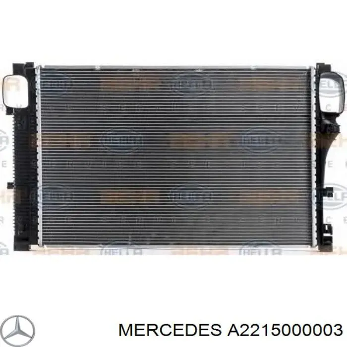 Compre A2215000003 Mercedes Radiador de esfriamento de motor