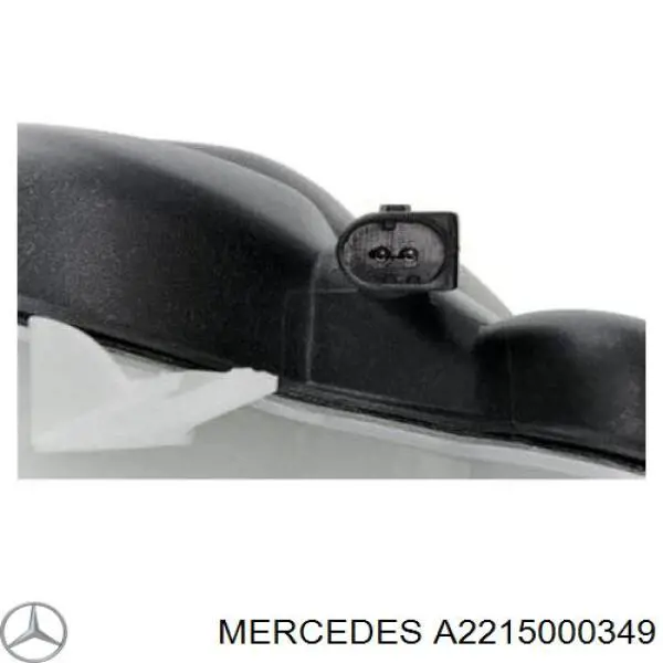 A2215000349 Mercedes Tanque de expansão do sistema de esfriamento