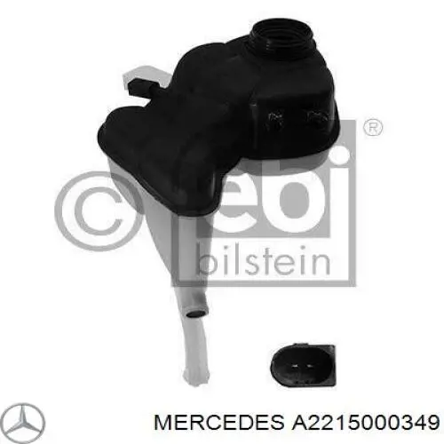 Tanque de expansão do sistema de esfriamento Mercedes A2215000349 preço, a partir de 43,98 USD