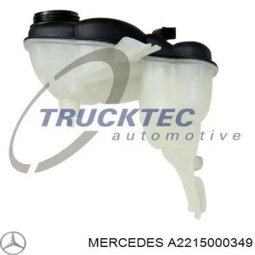 Compre A2215000349 Mercedes Tanque de expansão do sistema de esfriamento