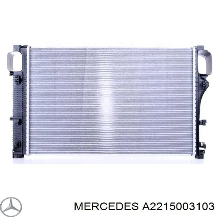 Radiador de esfriamento de motor Mercedes A2215003103 preço, a partir de 166,81 USD