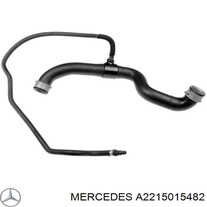 Mangueira (cano derivado) do radiador de esfriamento superior Mercedes A2215015482 preço, a partir de 52,29 USD