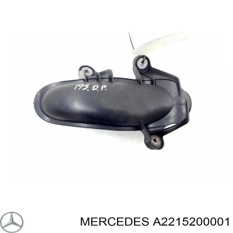 Compre A2215200001 Mercedes Mangueira (cano derivado) de intercooler