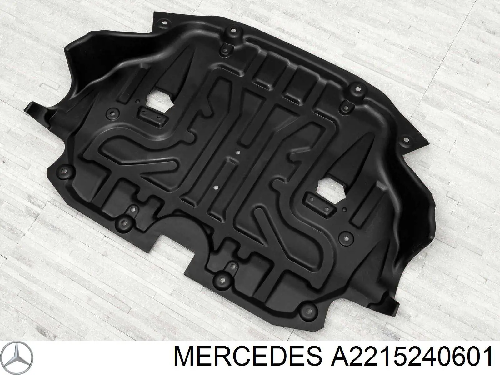 A2215240601 Mercedes Proteção de motor, de panela (da seção de motor)