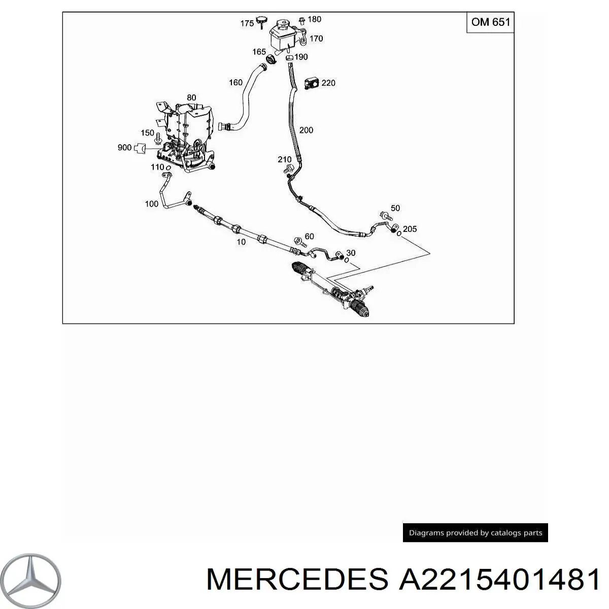 A2215401481 Mercedes 
