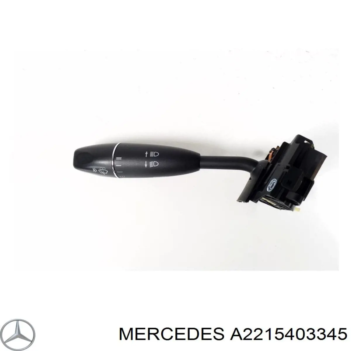 A2215403345 Mercedes Comutador esquerdo instalado na coluna da direção