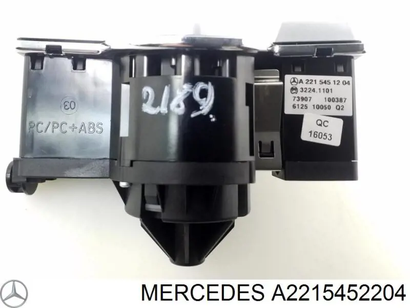 Comutador das luzes no "painel de instrumentos" Mercedes A2215452204 preço, a partir de 170,16 USD