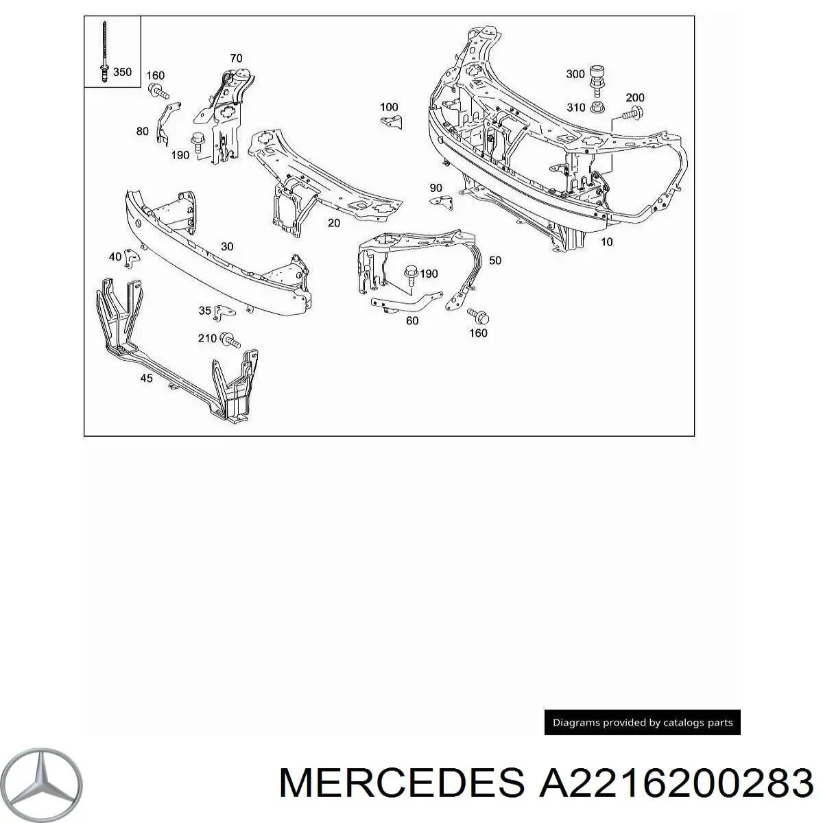  Mercedes A2216200283 preço, a partir de 30,10 USD