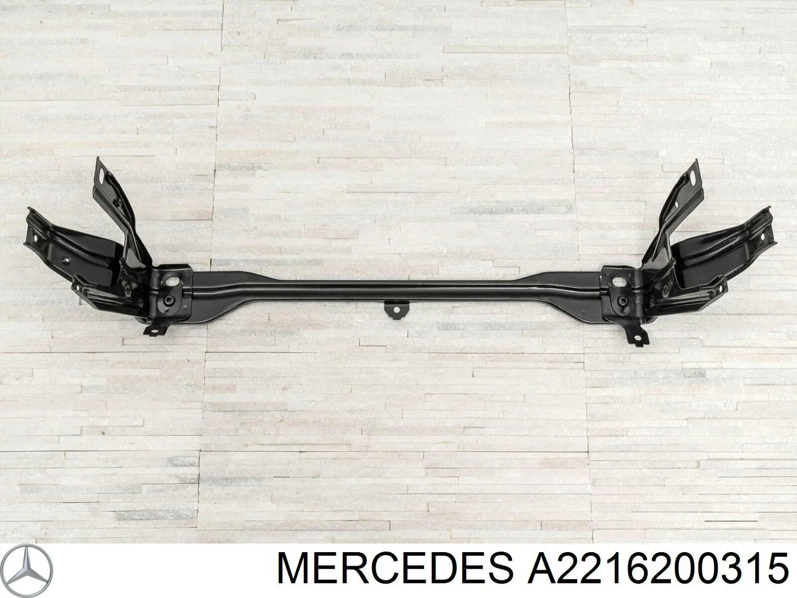 A2216200315 Mercedes Carcaça de fixação do radiador