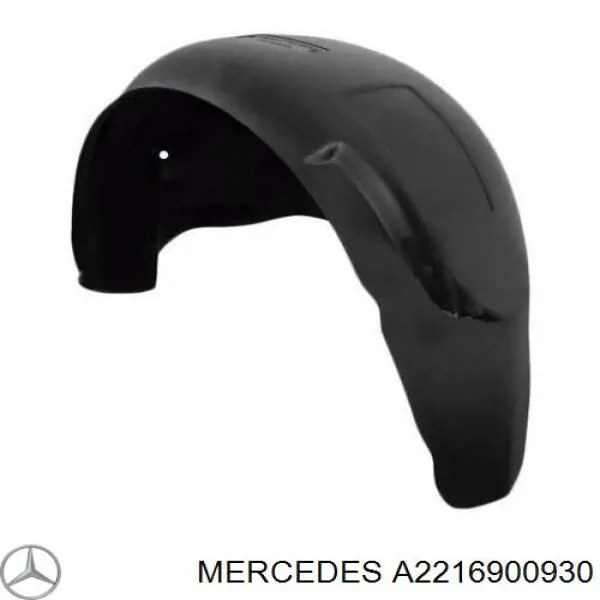 Guarda-barras esquerdo do pára-lama dianteiro Mercedes A2216900930 preço, a partir de 73,60 USD