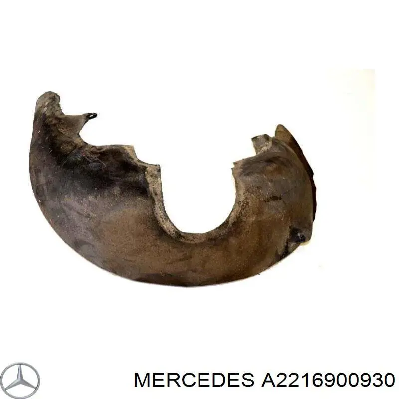Compre A2216900930 Mercedes Guarda-barras esquerdo do pára-lama dianteiro