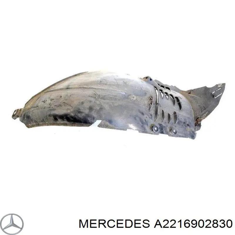 Guarda-barras direito dianteiro do pára-lama dianteiro Mercedes A2216903430 preço, a partir de 125,54 USD