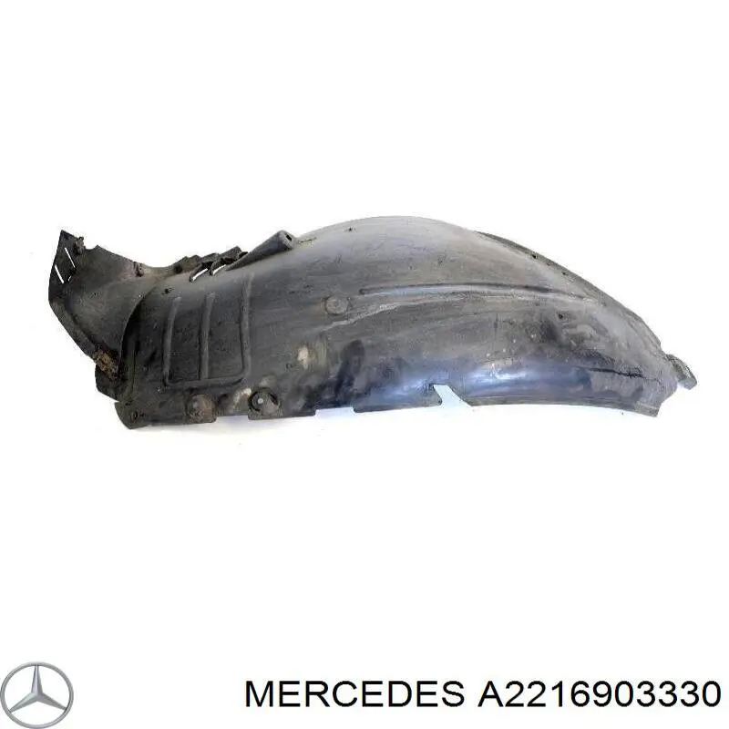 Guarda-barras esquerdo dianteiro do pára-lama dianteiro Mercedes A2216903330 preço, a partir de 38,69 USD