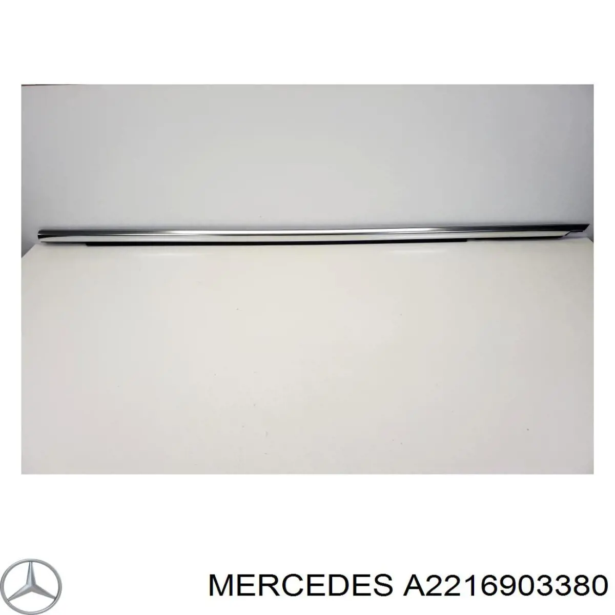 Moldura de vidro deslizante da porta dianteira esquerda Mercedes A2216903380 preço, a partir de 273,10 USD