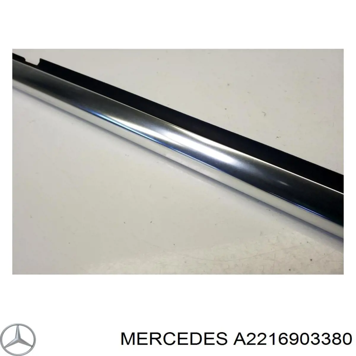 Compre A2216903380 Mercedes Moldura de vidro deslizante da porta dianteira esquerda