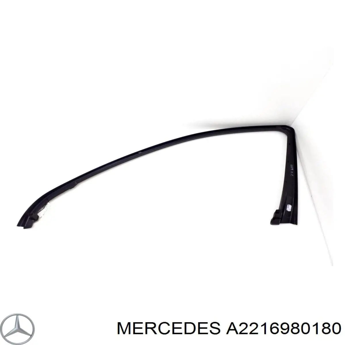Compre A2216980180 Mercedes Moldura da porta dianteira esquerda superior