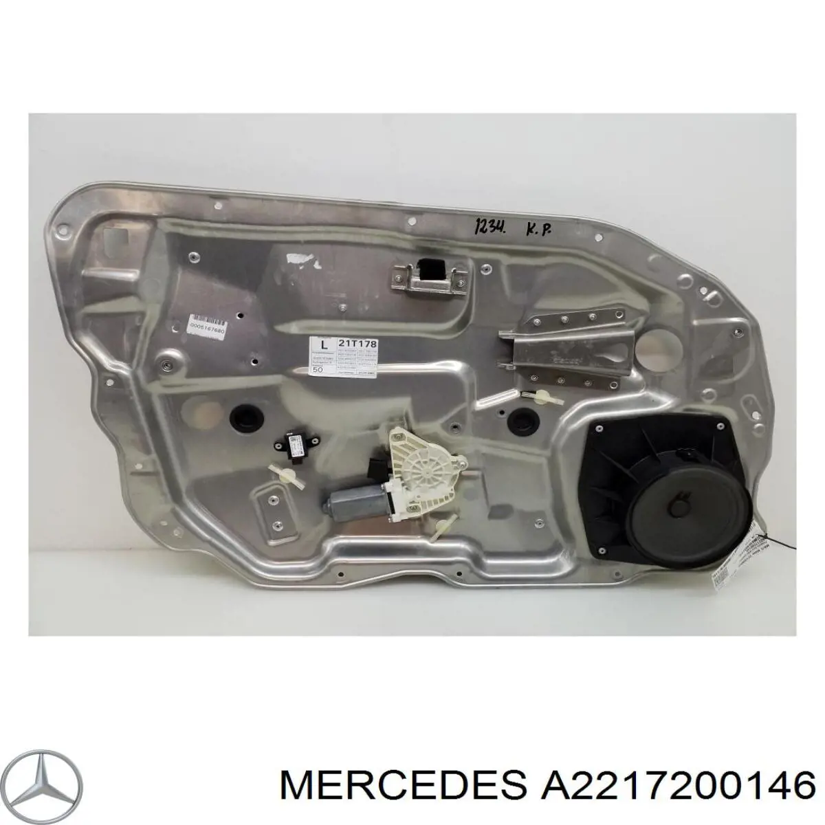 Mecanismo de acionamento de vidro da porta dianteira esquerda Mercedes A2217200146 preço, a partir de 85,94 USD