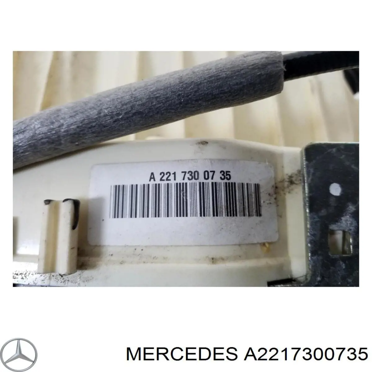 A2217300735 Mercedes Fecho da porta traseira esquerda