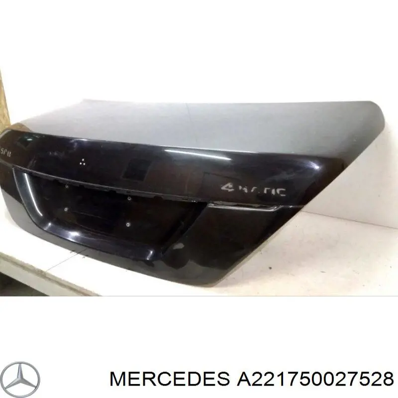 Tampa de porta-malas Mercedes S  W221