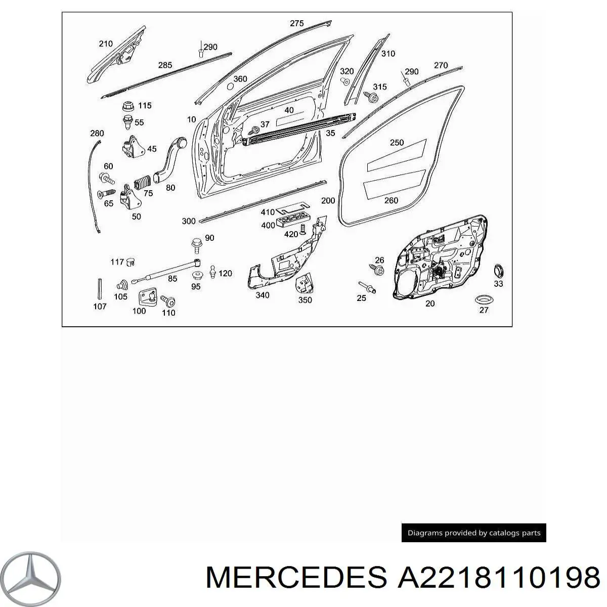 A2218110198 Mercedes 