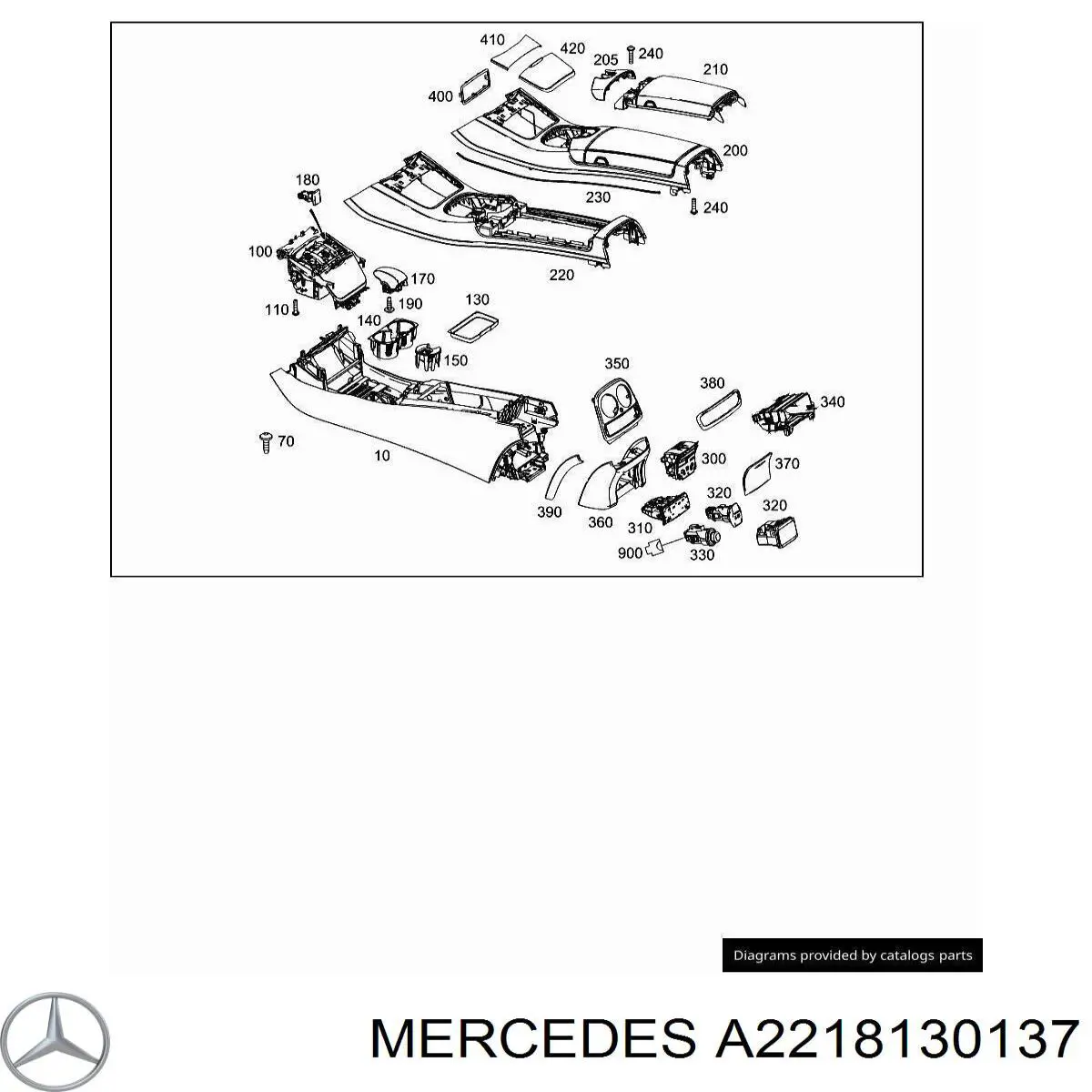 A2218130137 Mercedes 