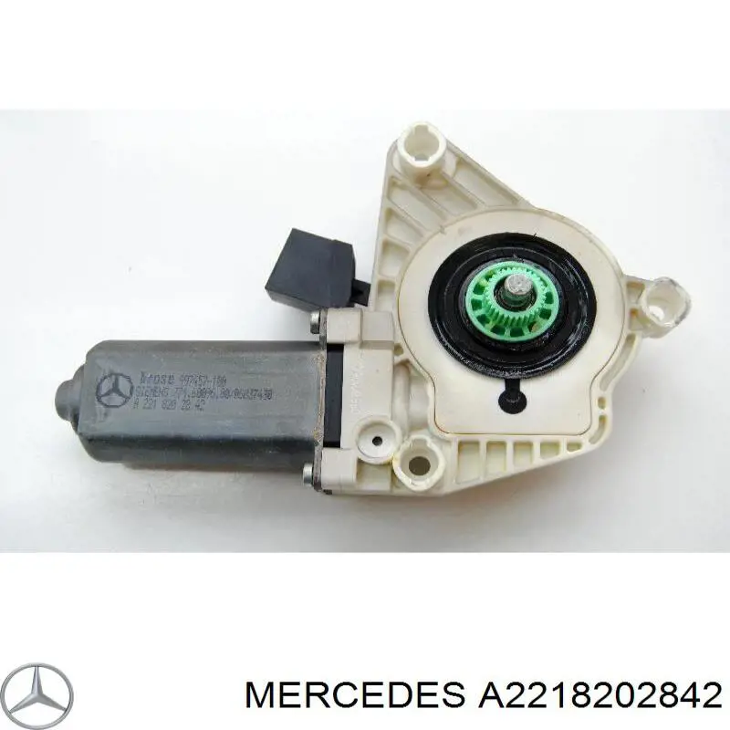 A2218202842 Mercedes Motor de acionamento de vidro da porta dianteira direita