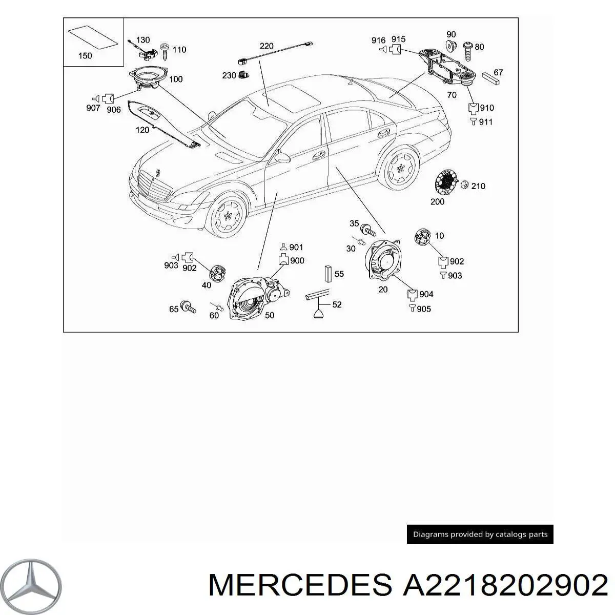  Mercedes A2218202902 preço, a partir de 88,69 USD