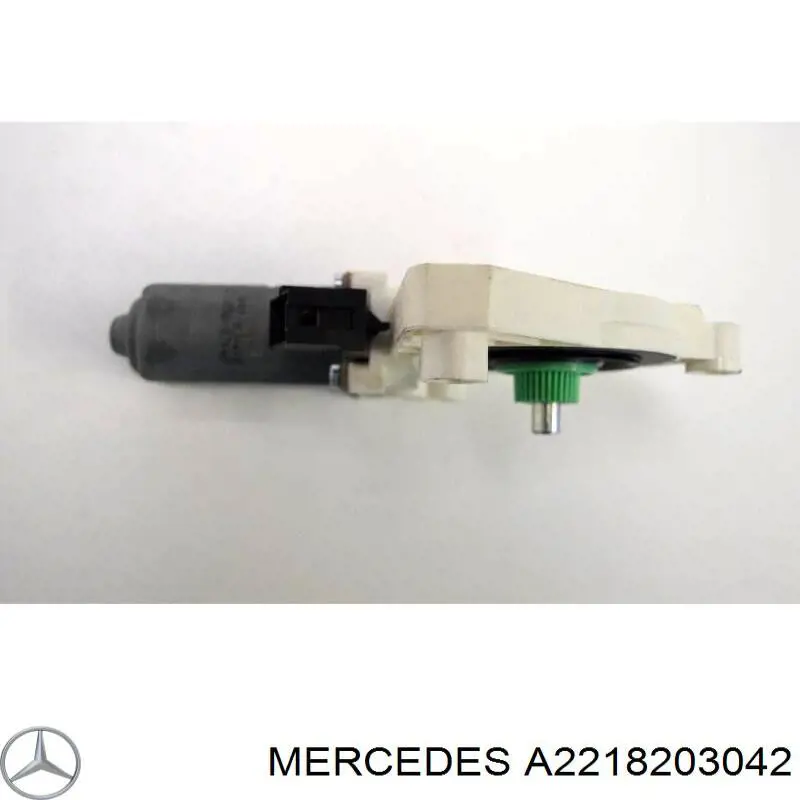 A2218203042 Mercedes Motor de acionamento de vidro da porta traseira direita