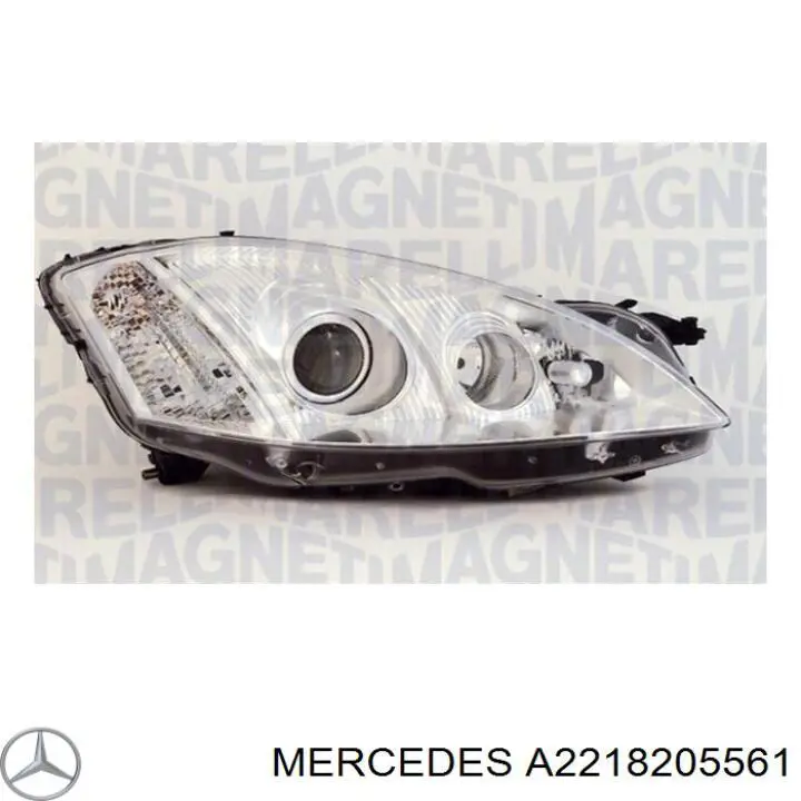 A2218205561 Mercedes Luz esquerda