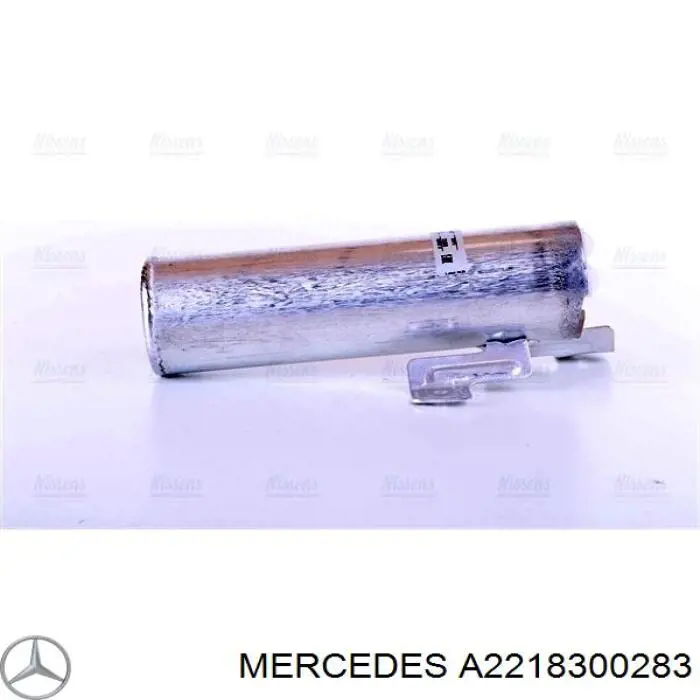 A2218300283 Mercedes Tanque de recepção do secador de aparelho de ar condicionado