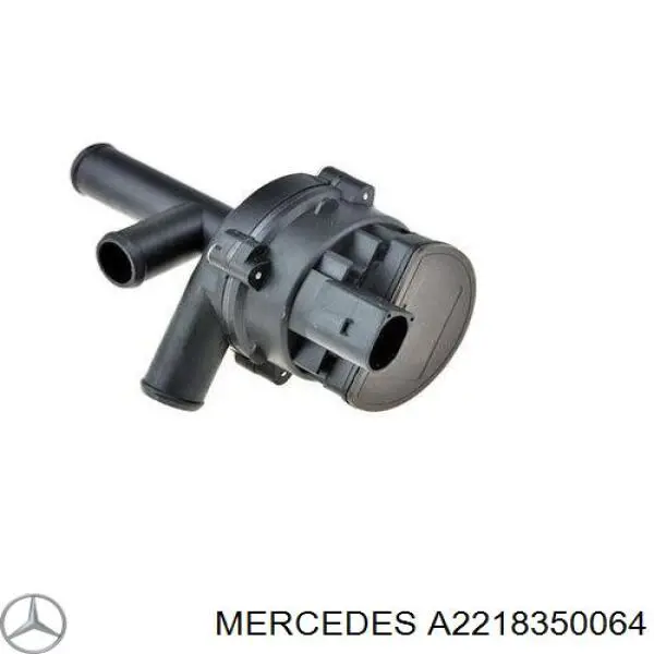 Compre A2218350064 Mercedes Bomba de água (bomba) de esfriamento, adicional elétrica