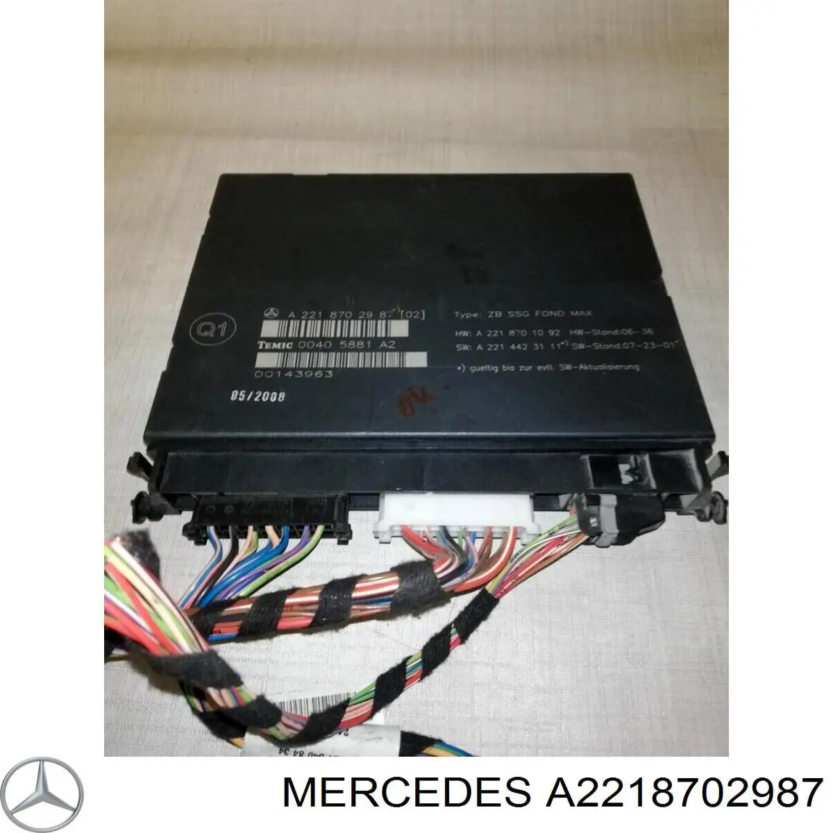 Monitor (display) do encosto de cabeça dianteiro Mercedes A2218707293 preço, a partir de 54,72 USD