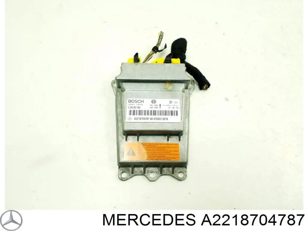Módulo processador de controlo da bolsa de ar (Centralina eletrônica AIRBAG) Mercedes 0048201326 preço, a partir de 80,18 USD