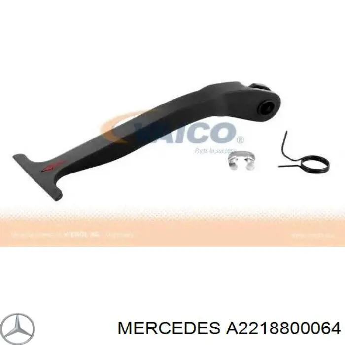 A2218800064 Mercedes Puxador de abertura da capota
