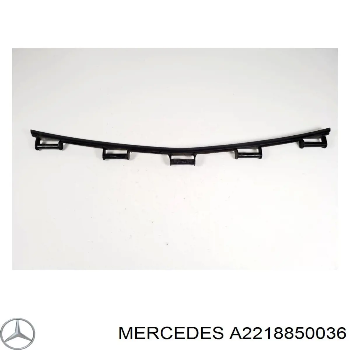 A2218850036 Mercedes Proteção do pára-choque dianteiro
