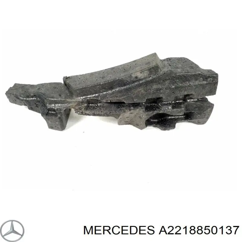 A2218850137 Mercedes Absorvedor (enchido) do pára-choque dianteiro