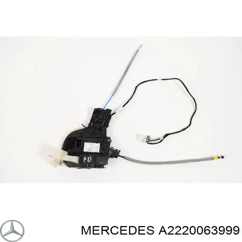 A2220063999 Mercedes Fecho da porta dianteira direita