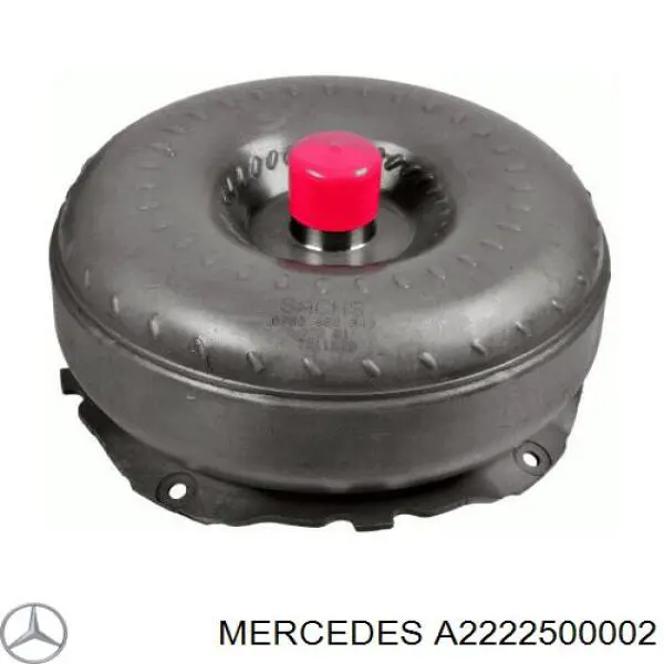 A2222500002 Mercedes Conversor de binário da Caixa Automática de Mudança