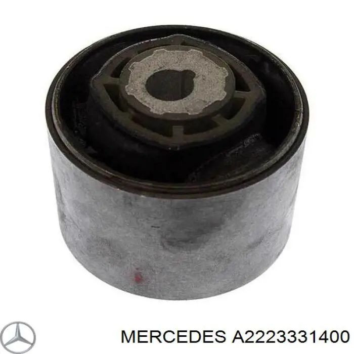 A2223331400 Mercedes Bloco silencioso dianteiro do braço oscilante inferior